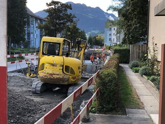 Bauarbeiten «untere Tittwiesenstrasse»